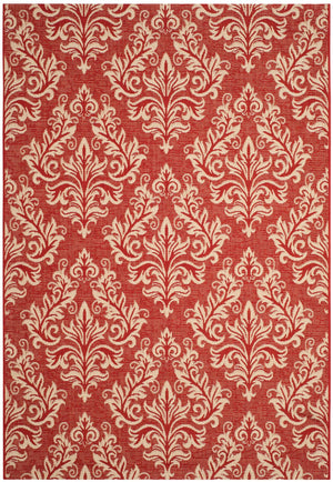 Safavieh Cy6930 Power Loomed 85.4% Polypropylene/10.4% Polyester/4.2% Latex Outdoor Rug CY6930-28-210