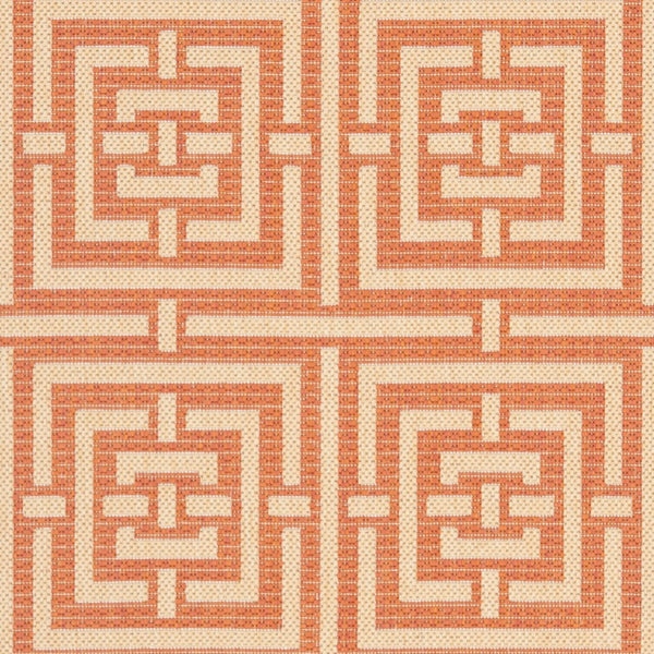 Safavieh Cy6930 Power Loomed 85.4% Polypropylene/10.4% Polyester/4.2% Latex Outdoor Rug CY6937-21-27