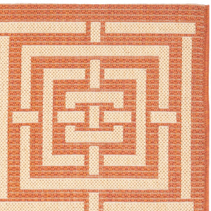 Safavieh Cy6930 Power Loomed 85.4% Polypropylene/10.4% Polyester/4.2% Latex Outdoor Rug CY6937-21-3