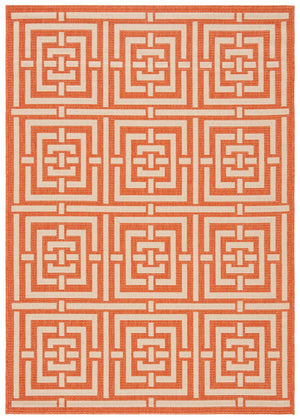 Safavieh Cy6930 Power Loomed 85.4% Polypropylene/10.4% Polyester/4.2% Latex Outdoor Rug CY6937-21-4