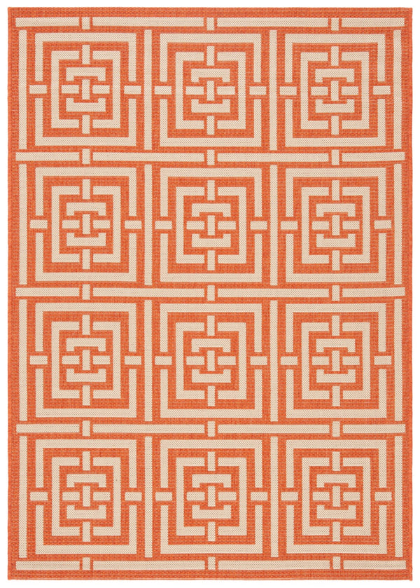 Safavieh Cy6930 Power Loomed 85.4% Polypropylene/10.4% Polyester/4.2% Latex Outdoor Rug CY6937-21-4