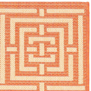 Safavieh Cy6930 Power Loomed 85.4% Polypropylene/10.4% Polyester/4.2% Latex Outdoor Rug CY6937-21-210