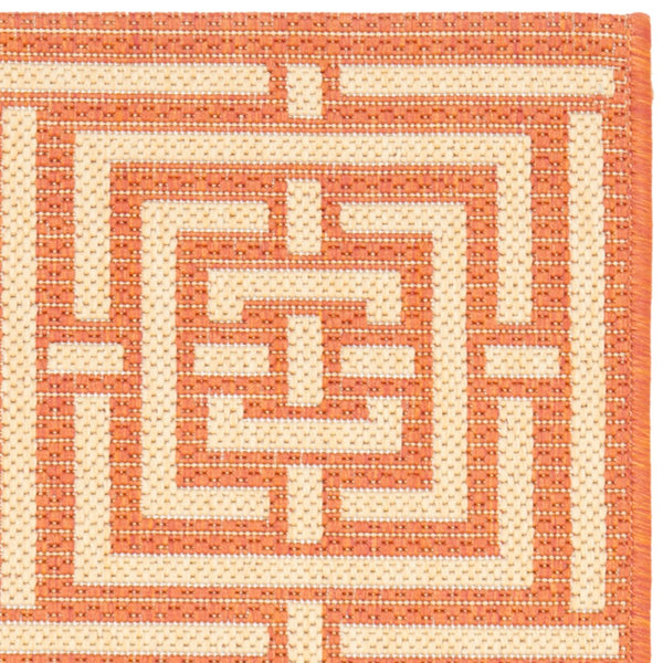 Safavieh Cy6930 Power Loomed 85.4% Polypropylene/10.4% Polyester/4.2% Latex Outdoor Rug CY6937-21-210