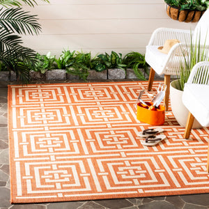 Safavieh Cy6930 Power Loomed 85.4% Polypropylene/10.4% Polyester/4.2% Latex Outdoor Rug CY6937-21-210