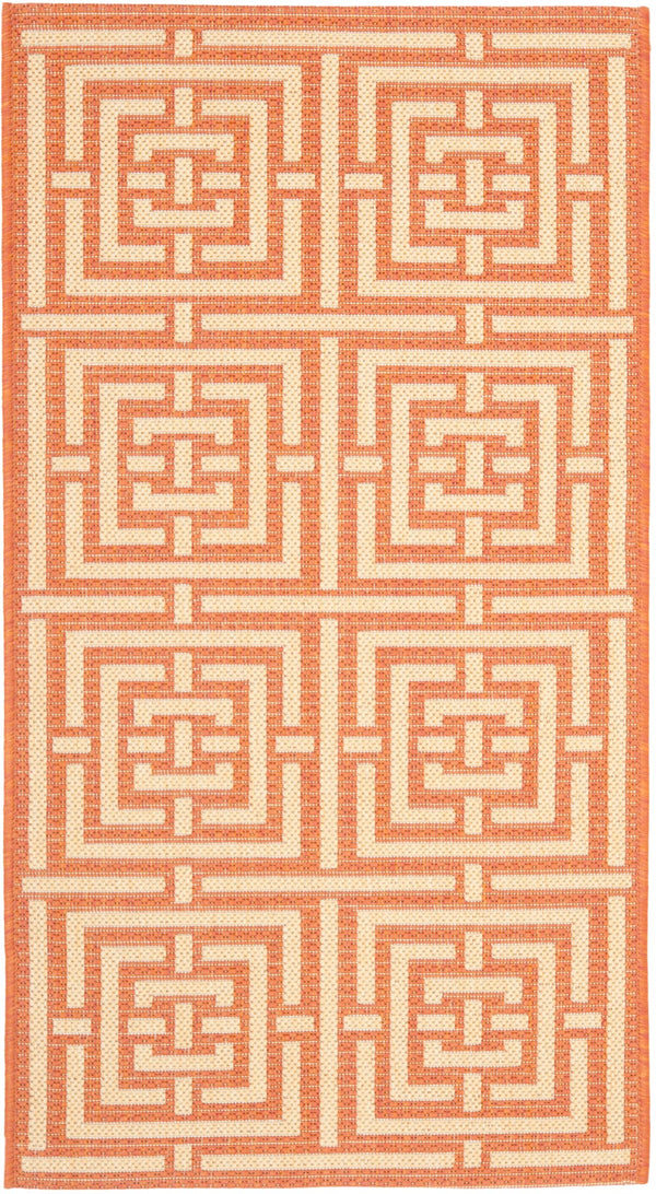 Safavieh Cy6930 Power Loomed 85.4% Polypropylene/10.4% Polyester/4.2% Latex Outdoor Rug CY6937-21-210