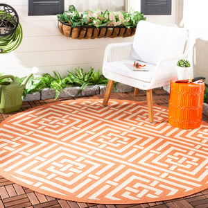 Safavieh Cy6930 Power Loomed 85.4% Polypropylene/10.4% Polyester/4.2% Latex Outdoor Rug CY6937-21-210