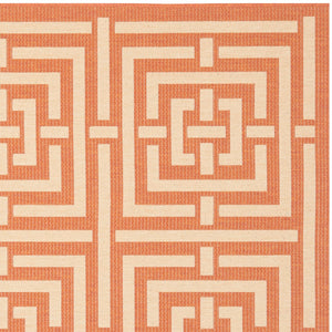 Safavieh Cy6930 Power Loomed 85.4% Polypropylene/10.4% Polyester/4.2% Latex Outdoor Rug CY6937-21-210