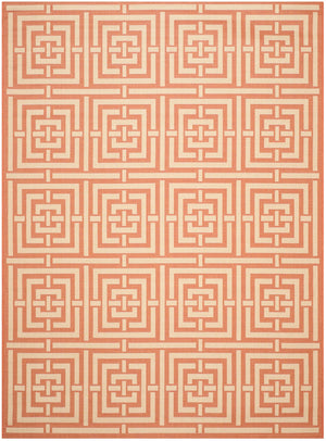 Safavieh Cy6930 Power Loomed 85.4% Polypropylene/10.4% Polyester/4.2% Latex Outdoor Rug CY6937-21-210