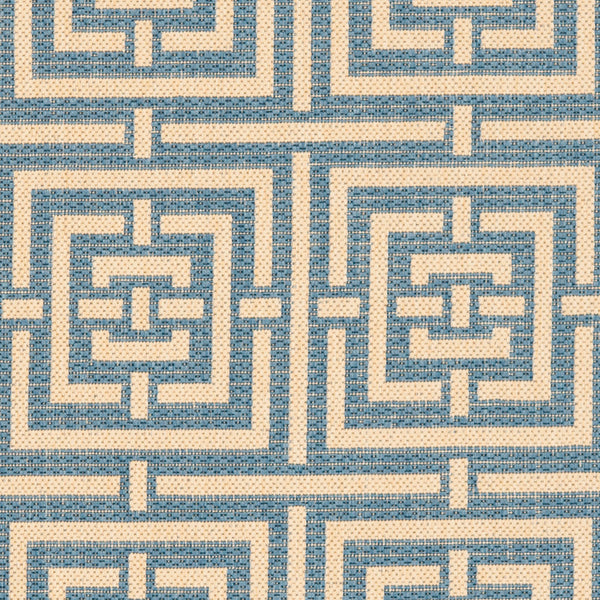 Safavieh Cy6930 Power Loomed 85.4% Polypropylene/10.4% Polyester/4.2% Latex Outdoor Rug CY6937-23-5R