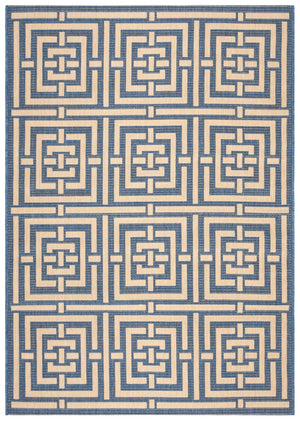 Safavieh Cy6930 Power Loomed 85.4% Polypropylene/10.4% Polyester/4.2% Latex Outdoor Rug CY6937-23-5R