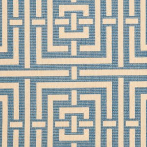 Safavieh Cy6930 Power Loomed 85.4% Polypropylene/10.4% Polyester/4.2% Latex Outdoor Rug CY6937-23-5R