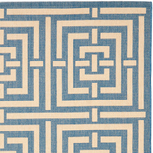 Safavieh Cy6930 Power Loomed 85.4% Polypropylene/10.4% Polyester/4.2% Latex Outdoor Rug CY6937-23-5R