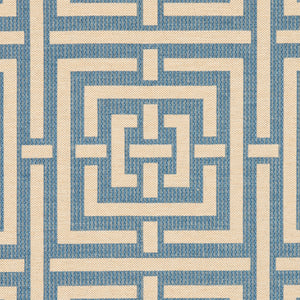 Safavieh Cy6930 Power Loomed 85.4% Polypropylene/10.4% Polyester/4.2% Latex Outdoor Rug CY6937-23-5R