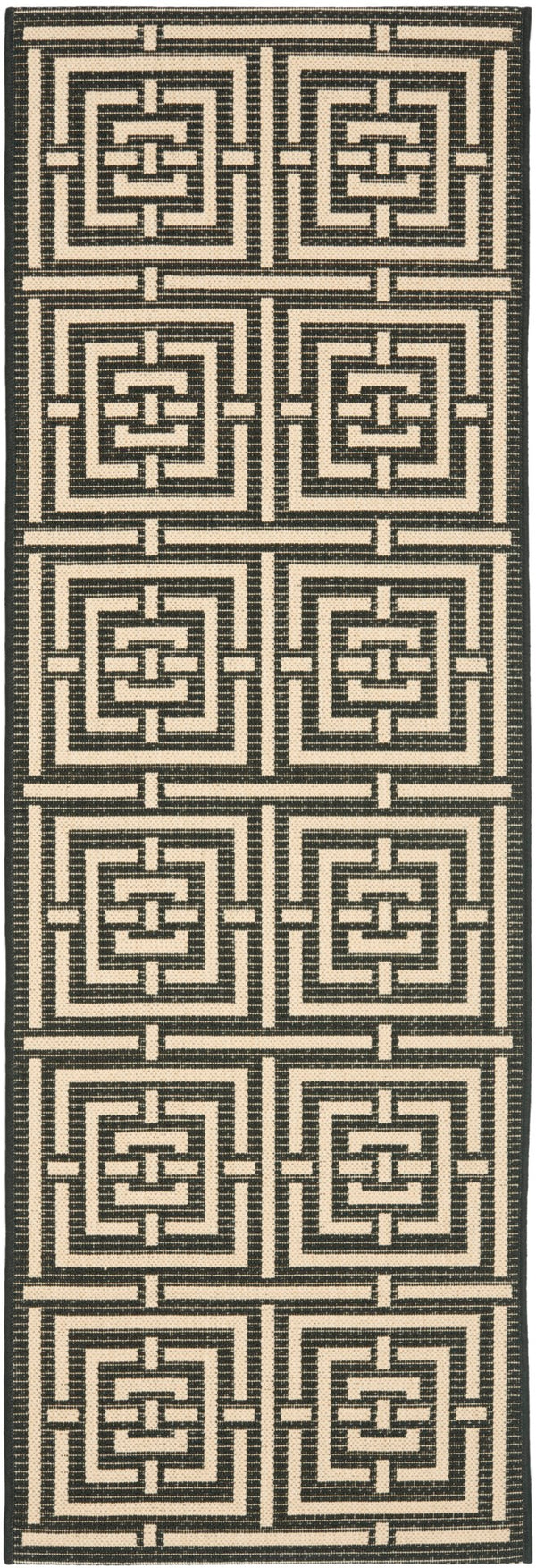 Safavieh Cy6930 Power Loomed 85.4% Polypropylene/10.4% Polyester/4.2% Latex Outdoor Rug CY6937-26-27