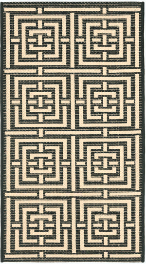 Safavieh Cy6930 Power Loomed 85.4% Polypropylene/10.4% Polyester/4.2% Latex Outdoor Rug CY6937-26-210