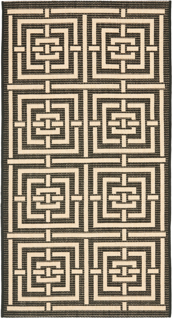 Safavieh Cy6930 Power Loomed 85.4% Polypropylene/10.4% Polyester/4.2% Latex Outdoor Rug CY6937-26-3