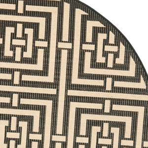 Safavieh Cy6930 Power Loomed 85.4% Polypropylene/10.4% Polyester/4.2% Latex Outdoor Rug CY6937-26-5R