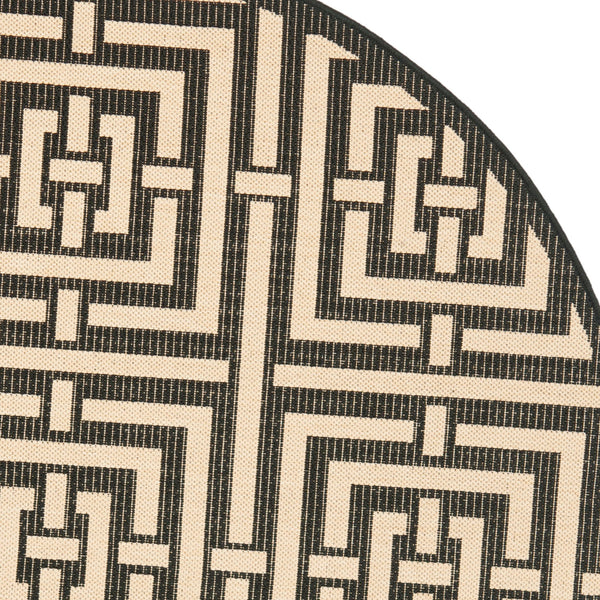 Safavieh Cy6930 Power Loomed 85.4% Polypropylene/10.4% Polyester/4.2% Latex Outdoor Rug CY6937-26-5R