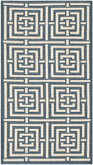 Safavieh Cy6930 Power Loomed 85.4% Polypropylene/10.4% Polyester/4.2% Latex Outdoor Rug CY6937-268-4