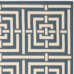 Safavieh Cy6930 Power Loomed 85.4% Polypropylene/10.4% Polyester/4.2% Latex Outdoor Rug CY6937-268-4