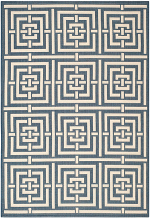 Safavieh Cy6930 Power Loomed 85.4% Polypropylene/10.4% Polyester/4.2% Latex Outdoor Rug CY6937-268-4