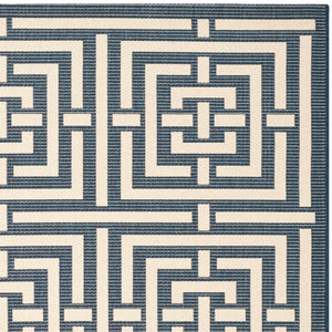 Safavieh Cy6930 Power Loomed 85.4% Polypropylene/10.4% Polyester/4.2% Latex Outdoor Rug CY6937-268-4