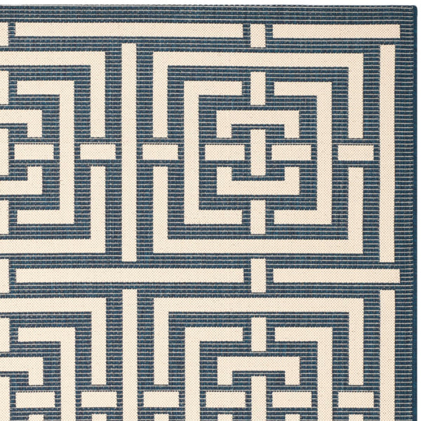 Safavieh Cy6930 Power Loomed 85.4% Polypropylene/10.4% Polyester/4.2% Latex Outdoor Rug CY6937-268-4