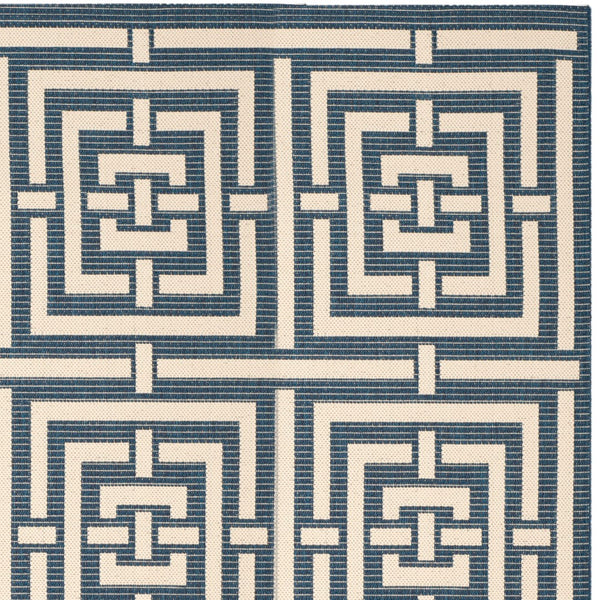 Safavieh Cy6930 Power Loomed 85.4% Polypropylene/10.4% Polyester/4.2% Latex Outdoor Rug CY6937-268-4
