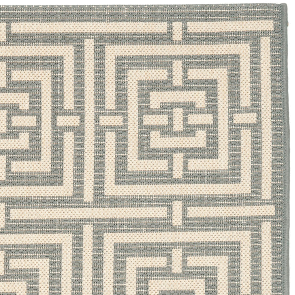 Safavieh Cy6930 Power Loomed 85.4% Polypropylene/10.4% Polyester/4.2% Latex Outdoor Rug CY6937-65-4