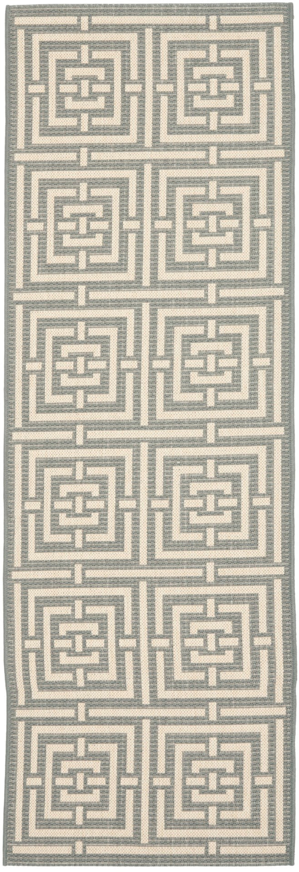 Safavieh Cy6930 Power Loomed 85.4% Polypropylene/10.4% Polyester/4.2% Latex Outdoor Rug CY6937-65-4