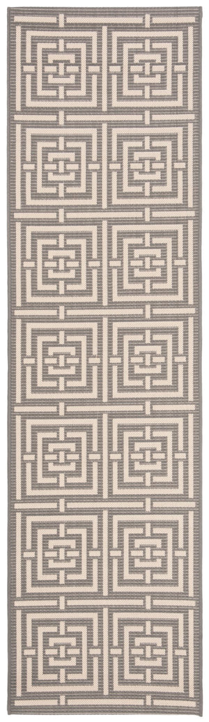 Safavieh Cy6930 Power Loomed 85.4% Polypropylene/10.4% Polyester/4.2% Latex Outdoor Rug CY6937-65-4