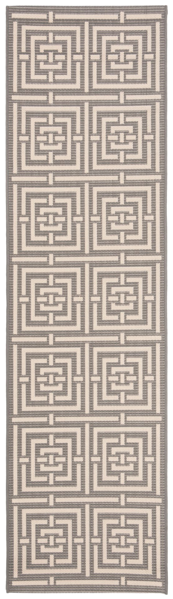Safavieh Cy6930 Power Loomed 85.4% Polypropylene/10.4% Polyester/4.2% Latex Outdoor Rug CY6937-65-4