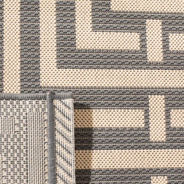 Safavieh Cy6930 Power Loomed 85.4% Polypropylene/10.4% Polyester/4.2% Latex Outdoor Rug CY6937-65-4