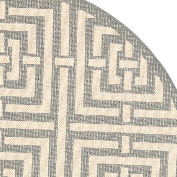 Safavieh Cy6930 Power Loomed 85.4% Polypropylene/10.4% Polyester/4.2% Latex Outdoor Rug CY6937-65-4