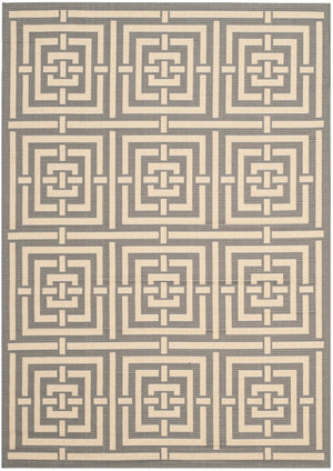 Safavieh Cy6930 Power Loomed 85.4% Polypropylene/10.4% Polyester/4.2% Latex Outdoor Rug CY6937-65-4