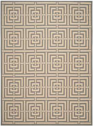Safavieh Cy6930 Power Loomed 85.4% Polypropylene/10.4% Polyester/4.2% Latex Outdoor Rug CY6937-65-4