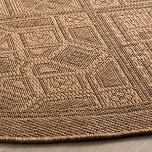 Safavieh Cy6947 Power Loomed 85.4% Polypropylene/10.4% Polyester/4.2% Latex Outdoor Rug CY6947-49-9