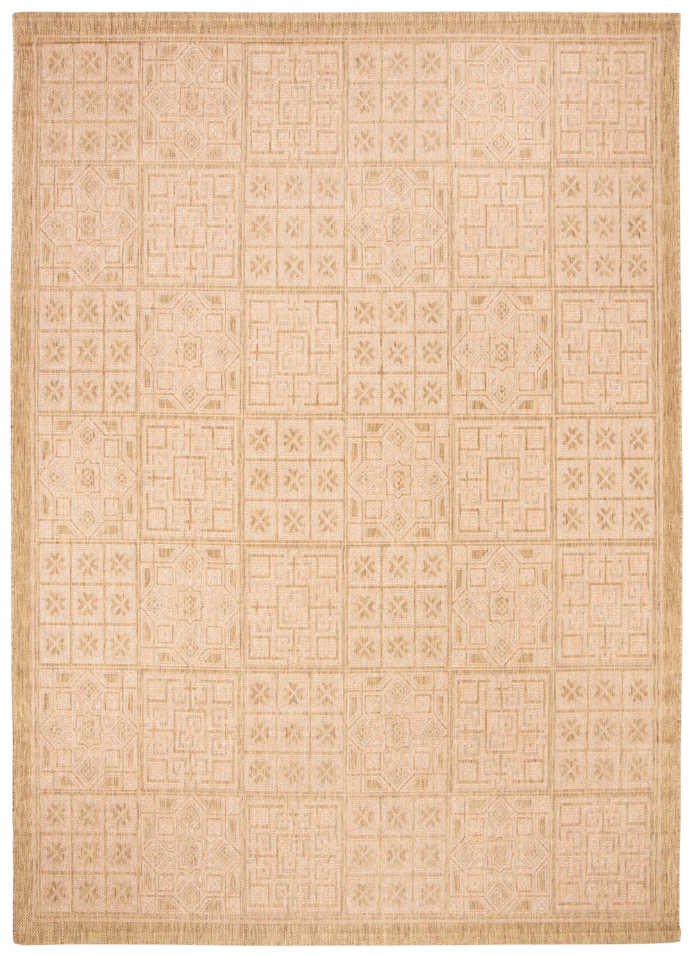 Safavieh Cy6947 Power Loomed 85.4% Polypropylene/10.4% Polyester/4.2% Latex Outdoor Rug CY6947-49-9