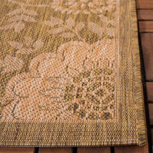 Safavieh Cy6948 Power Loomed 85.4% Polypropylene/10.4% Polyester/4.2% Latex Outdoor Rug CY6948-49-4