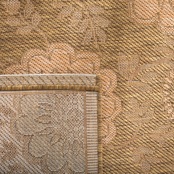 Safavieh Cy6948 Power Loomed 85.4% Polypropylene/10.4% Polyester/4.2% Latex Outdoor Rug CY6948-49-4