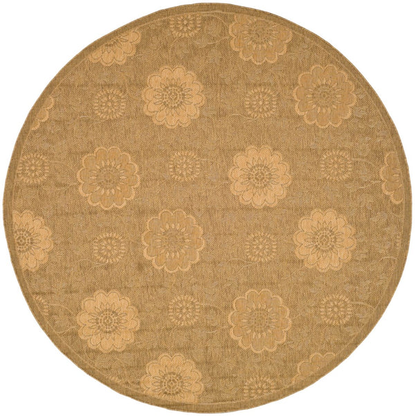 Safavieh Cy6948 Power Loomed 85.4% Polypropylene/10.4% Polyester/4.2% Latex Outdoor Rug CY6948-49-4