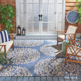 Safavieh Courtyard 6000 Power Loomed 85.4% Polypropylene/10.4% Polyester/4.2% Latex Indoor/Outdoor Rug CY6962-23321-9