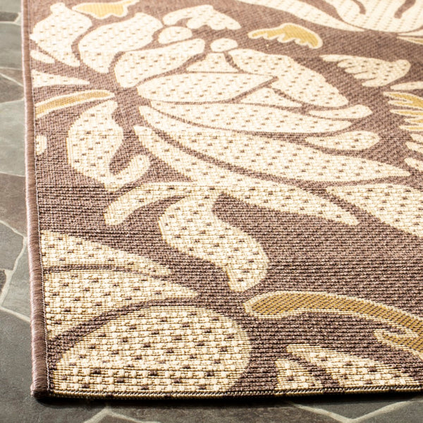 Safavieh Cy7013 Power Loomed 85.4% Polypropylene/10.4% Polyester/4.2% Latex Outdoor Rug CY7013-229A21-4