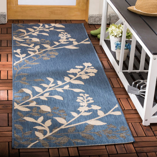 Safavieh Courtyard 7019 Power Loomed 85.4% Polypropylene/10.4% Polyester/4.2% Latex Outdoor Rug CY7019-243-27