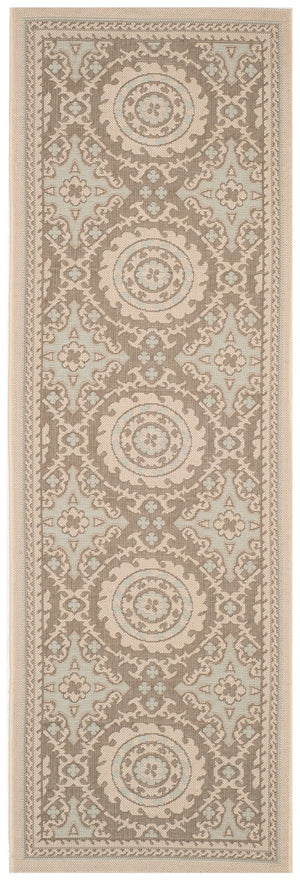 Safavieh Tristan Power Loomed 85.4% Polypropylene/10.4% Polyester/4.2% Latex Outdoor Rug CY7059-79A18-4