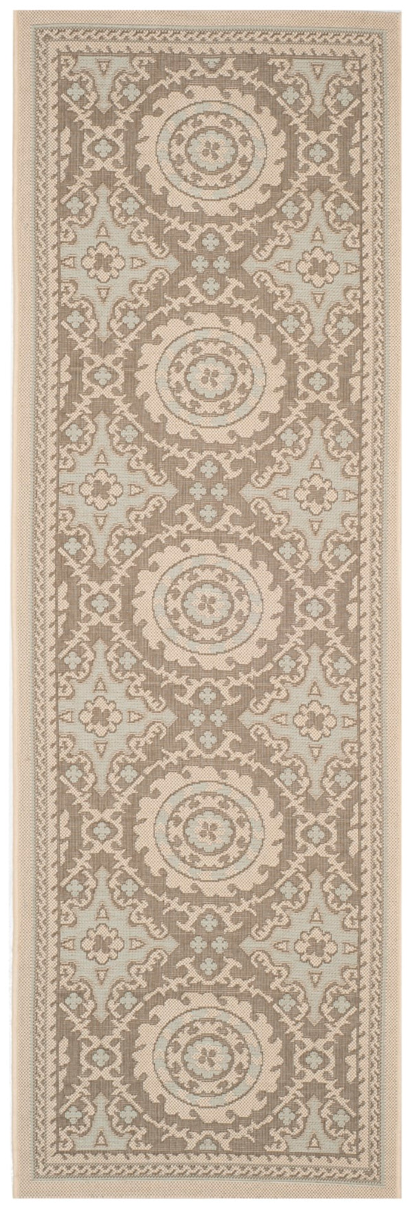 Safavieh Tristan Power Loomed 85.4% Polypropylene/10.4% Polyester/4.2% Latex Outdoor Rug CY7059-79A18-4