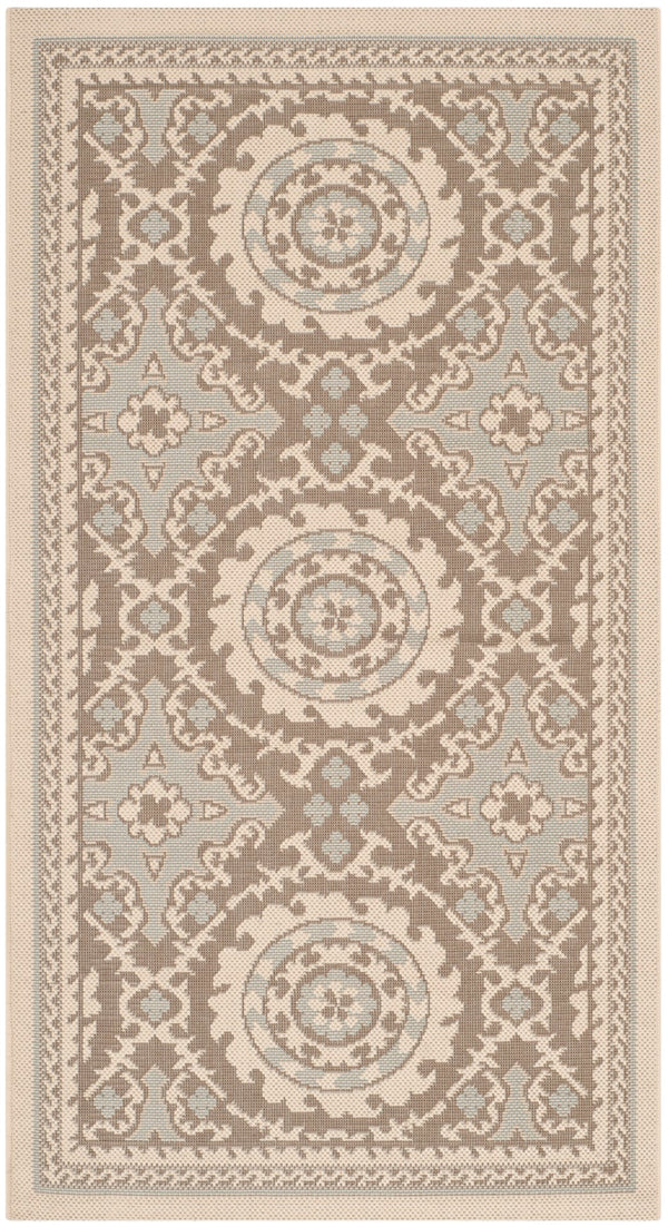 Safavieh Tristan Power Loomed 85.4% Polypropylene/10.4% Polyester/4.2% Latex Outdoor Rug CY7059-79A18-4