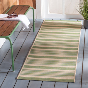 Safavieh Cy7062 Power Loomed 85.4% Polypropylene/10.4% Polyester/4.2% Latex Outdoor Rug CY7062-234A18-4