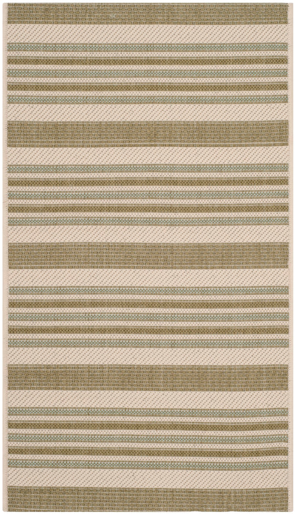 Safavieh Cy7062 Power Loomed 85.4% Polypropylene/10.4% Polyester/4.2% Latex Outdoor Rug CY7062-234A18-4