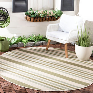 Safavieh Cy7062 Power Loomed 85.4% Polypropylene/10.4% Polyester/4.2% Latex Outdoor Rug CY7062-234A18-4